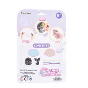 Mermaid World - Kit de Arte y Masilla para Rascar para la Educación Infantil - Product Image 6