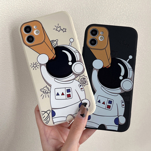 Custodia per Telefono in TPU con Simpatico <span class=keywords><strong>Astronauta</strong></span> Cartoon per iPhone Air 17 Pro Max 16 15 14 Plus 13 12 11 X XR XS, <span class=keywords><strong>Cover</strong></span> Antiurto - Product Image 6