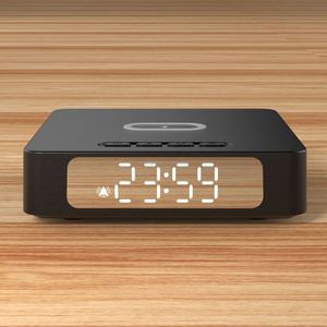 New Mold Hotel 15W 3 in 1 Digital <b>Clock</b> Wireless Charging for Bedroom Bedside Desktop Alarm <b>Clock</b> Wireless Charger - Product Image 3