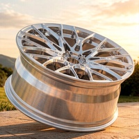 Rueda Forjada de Aleación de Aluminio Personalizada FHJ, 5 x 127, 19'', 26, 5x112, 20x10, Cromada, 1 Pieza, 5x5.5, 5x6.5, 5x5, para Ford F-150