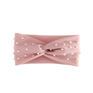 Diadema elástica con cruz de perlas, nueva, sólida y sencilla, de 24*15 cm, versátil, de tela que absorbe el sudor, para lavarse la cara, deportes y accesorios para el cabello. - Product Image 6