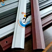Unidades de doble acristalamiento de aluminio con barra decorativa georgiana colorida para ventanas y puertas de vidrio aislante