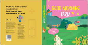 Prêt à commander Fun Push Pull Sound Book Slide and Press to Play Farm Animal Noises Interactive Board Book Paperboard New Series - Product Image 2