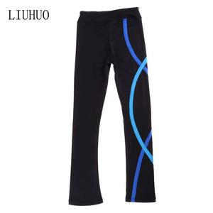 LIUHUO Pattinaggio di Figura Pantaloni Allenamento di Ginnastica Pattinaggio pantaloni di larghezza vita Collant Pantaloni di Yoga Pantaloni Delle Ghette di Alta qualità - Product Image 2