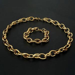 Pulseras de Estilo Europeo y Americano para Mujeres y Hombres, Acero Inoxidable, Doble Círculo, Joyería de Moda - Product Image 3