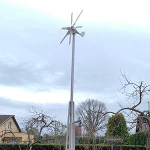 Éoliennes Énergie alternative Économiseur d'énergie pour usage domestique 1000w 48v Générateur d'éoliennes horizontales à six pales - Product Image 6