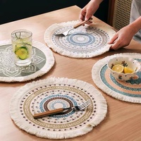 Tapis de Table en tissu de haute qualité pour Restaurant, hôtel, napperon, assiette à dîner, tapis de plat, nouvelle collection 2023