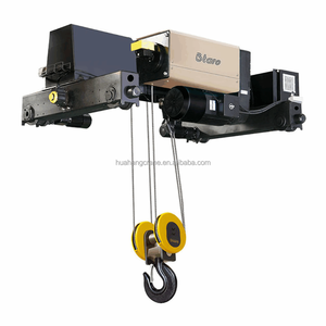 Taller de estilo europeo, 1000kg, 2000kg, polipastos eléctricos de cable, ganchos de conducción de frecuencia, carro de elevación 1T 2T - Product Image 1