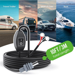 Starlink Mini Car Power <strong>Cable</strong> with Switch 10FT 18AWG DC Charging Cord with Cigarette Lighter Adapter for RV Camper Van Marine - Product Image 5