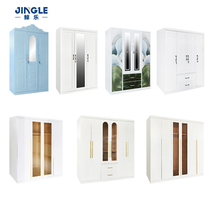 Armarios Metálicos <span class=keywords><strong>de</strong></span> Diseño Simple, Armario <span class=keywords><strong>de</strong></span> Hierro Personalizado y Económico para Parejas, <span class=keywords><strong>Muebles</strong></span> <span class=keywords><strong>de</strong></span> Dormitorio con Luz - Product Image 5