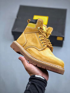 Chaussures de randonnée en cuir à la cheville haute de conception de qualité de luxe à la mode chaussures tactiques imperméables en cuir légères et élégantes - Product Image 5