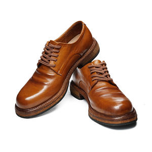 Nouvelles chaussures en cuir pour hommes de grande taille, tendance, douces et confortables, décontractées, avec une hauteur accrue, chaussures en cuir pour hommes - Product Image 2