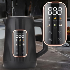 Hervidor Eléctrico Inalámbrico Inteligente de Estilo Moderno con Control de Temperatura, Protección Contra Ebullición en Seco y Capacidad de 1.2L en Acero Inoxidable - Product Image 1