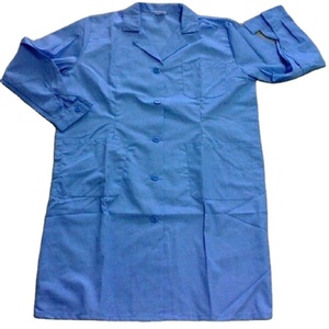 Reutilizable y lavable 100% algodón suave Unisex Quirúrgico Scrub Coat/ Hospital Dress Doctor Quirúrgico Uniforme - Product Image 2