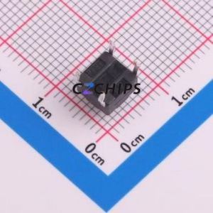 TSW061G55-250 Tactile Switch Through hole Component (THT) Switch Single Pole Single Throw Round Button 2.5N Through Hole - Product Image 2