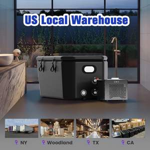 เครื่องทำน้ำเย็น Ambohr US Stock รุ่น Ice Bath Machine 0.8 แรงม้า ขนาดเล็ก พร้อมระบบทำความเย็นแบบรวมในตัว ใช้สารทำความเย็น R410A สำหรับแช่น้ำเย็น พร้อมตัวกรองและปั๊ม - Product Image 6