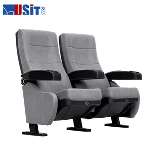 Theatre Cinema Chairs USIT UA639C Comfortable China Foshan Furniture Movie Theater Seats Movie Seat Cinema Chairs Whit 2 Cupholder