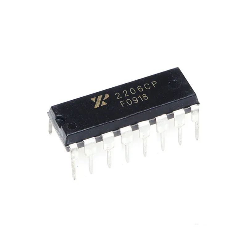 5 Circuits Intégrés XR2206CP DIP16 - Générateur De Fonctions Sine/triangle/square