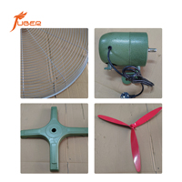 Ventilateur sur pied industriel de 30 pouces pour la logistique et la circulation d'air, le refroidissement et la ventilation