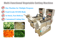 Máquina cortadora industrial de chips de plátano y aros de cebolla Máquina cortadora eléctrica de verduras y picadora de cebolla