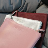 Sac à main en cuir à motif de litchi en imitation cuir, maquillage à plat personnalisé, sac à main élégant de dame à la mode, vente en gros à fermeture éclair en métal