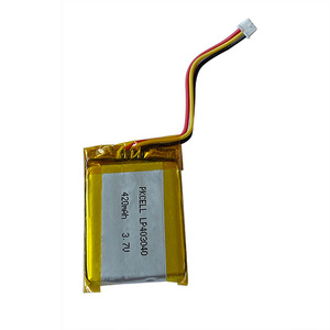Lithium Ion 403040 <strong>3.7v</strong> 420mAh Lithium <strong>Polymer</strong> <strong>Battery</strong> Rechargeable Lipo <strong>Li</strong>-ion <strong>Battery</strong>