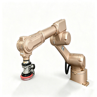 Manipulateur robotisé universel pour le soudage et le meulage, destiné à la construction, aux barrières métalliques et au polissage des surfaces de soudure.