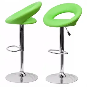 2023 nuovo stile di colore personalizzabile altezza regolabile stabile Base circolare con pedale francese sedia da Bar ristorante