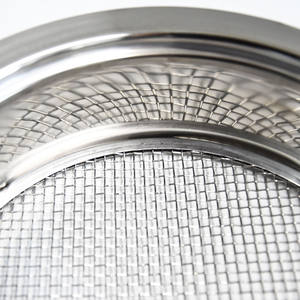 Tamis de sol de jardin rond en acier inoxydable 304, classificateur de compost de tamis de <span class=keywords><strong>sable</strong></span> de saleté, tamis de maille d'empotage de jardin - Product Image 2