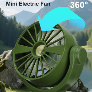 Linterna de Camping <span class=keywords><strong>con</strong></span> energía <span class=keywords><strong>Solar</strong></span> 1800mAh <span class=keywords><strong>Luz</strong></span> <span class=keywords><strong>solar</strong></span> Ventilador eléctrico de energía de carga 4 modos USB Foco amarillo cálido Lámpara de tienda de campaña - Product Image 3