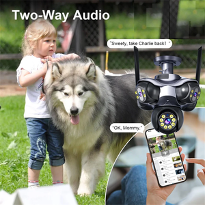 طراز FFvideo الجديد 5 عدسة دورانية 20MP أمان لاسلكي-إنذار حركة خارجي درجة بانورامية - Product Image 4