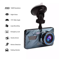170 degrés ultra grand angle 1080P dashcam pour voiture dash cam camion véhicule caméra 4 pouces écran voiture enregistreur vidéo dash caméra