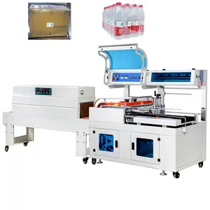 Automatic Heat Sealer Cutting Film L Bar Sealing Machine Shrink Tunnel Shrinking Wrapping Machine