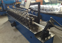 Té croisé et té principal plafond t grille profil rouleau formant la machine