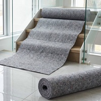 Housse de protection de sol en feutre de polyester recyclé, anti-poussière et absorbante, pour travaux de rénovation intérieure industrielle