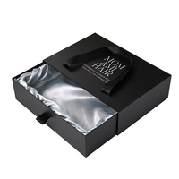 Boîte à perruques de luxe Logo personnalisé Taille Extension de cheveux Carton Emballage magnétique Boîte-cadeau pour perruque avec ruban Fermeture magnétique