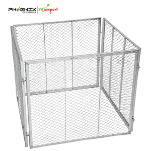 Kitchen waste yard leaves Garden Composter Bin Galvanized Expanded Mesh Compost Bin Heavy Duty