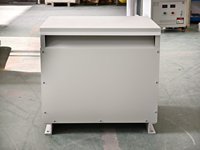 Transformateur abaisseur triphasé 480V vers 208V 10kVA basse tension type sec avec certification CE et ISO