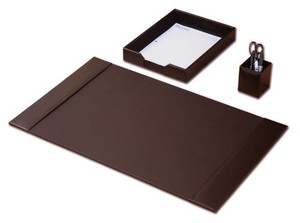 Ensemble <span class=keywords><strong>de</strong></span> <span class=keywords><strong>bureau</strong></span> en similicuir 5 pièces Accessoires <span class=keywords><strong>de</strong></span> <span class=keywords><strong>bureau</strong></span> personnalisés - Product Image 3