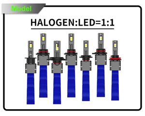 Faro a LED YUFING H9 55W con Chip CSP 3570, Luci LED per Auto 6000K Luce Bianca Fredda per Modelli Kia Rio e Kia Picanto - Product Image 2