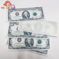 Papier de Sucre Comestible Amusant en Forme de Dollar pour Enfants