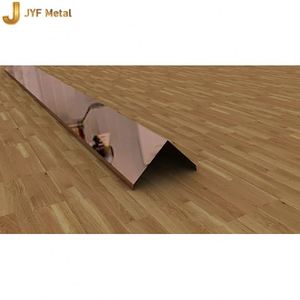LL411 Carreaux en L personnalisés en acier inoxydable pour appartement, design moderne, étanches, durables, bandes décoratives métalliques pour fond mural - Product Image 4