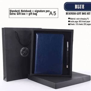 High Quality New Custom Business Office Refillable Stationery Diary Pu Leather Magnetic A5 Journal <b>Notebook</b> <b>Set</b> - Product Image 5