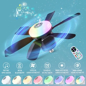 Nuevo Ventilador de Techo 2025 de 32W con Luz LED RGB, Bluetooth, Música y Función de Temporizador para Hogares, Dormitorios, Cocinas y Restaurantes - Product Image 6