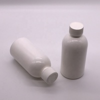Offre Spéciale 100ml/200ml250ml HDPE bouteille de liquide blanc vide bouteille de sirop de toux bouteille de médecine avec bouchon de sécurité pour enfant