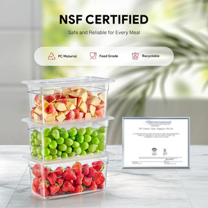Conteneur alimentaire carré transparent jetable en PP, capacité 300 ml, pour emballage à emporter de sushis, chewing-gums et jus - Product Image 3