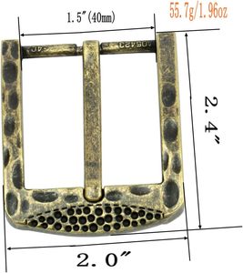 Kit de Repuesto de Hebilla de Cinturón Mm Mm para Hombre, Hebilla de Una Sola Punta, Resistente, para Uso Profesional - Product Image 3