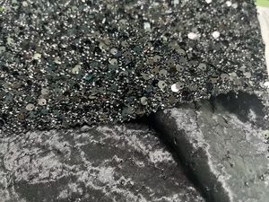 Tela de Lentejuelas Brillantes de Poliéster 100% Tejida Profesional de Fábrica, Resistente a la Abrasión, con Lentejuelas Teñidas - Product Image 2