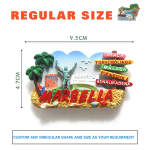 Aimant de réfrigérateur en résine 3D avec Landmark-Aimant de souvenir touristique personnalisable pour la décoration - Product Image 4