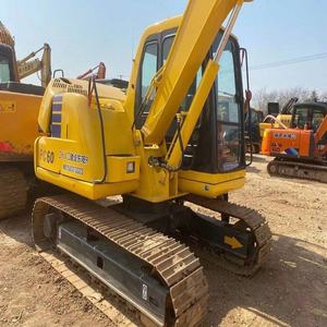 6 Ton piccolo escavatore idraulico Komatsu PC60 prezzo accessibile eccellente qualità cingolato escavatore in buone condizioni in magazzino - Product Image 1